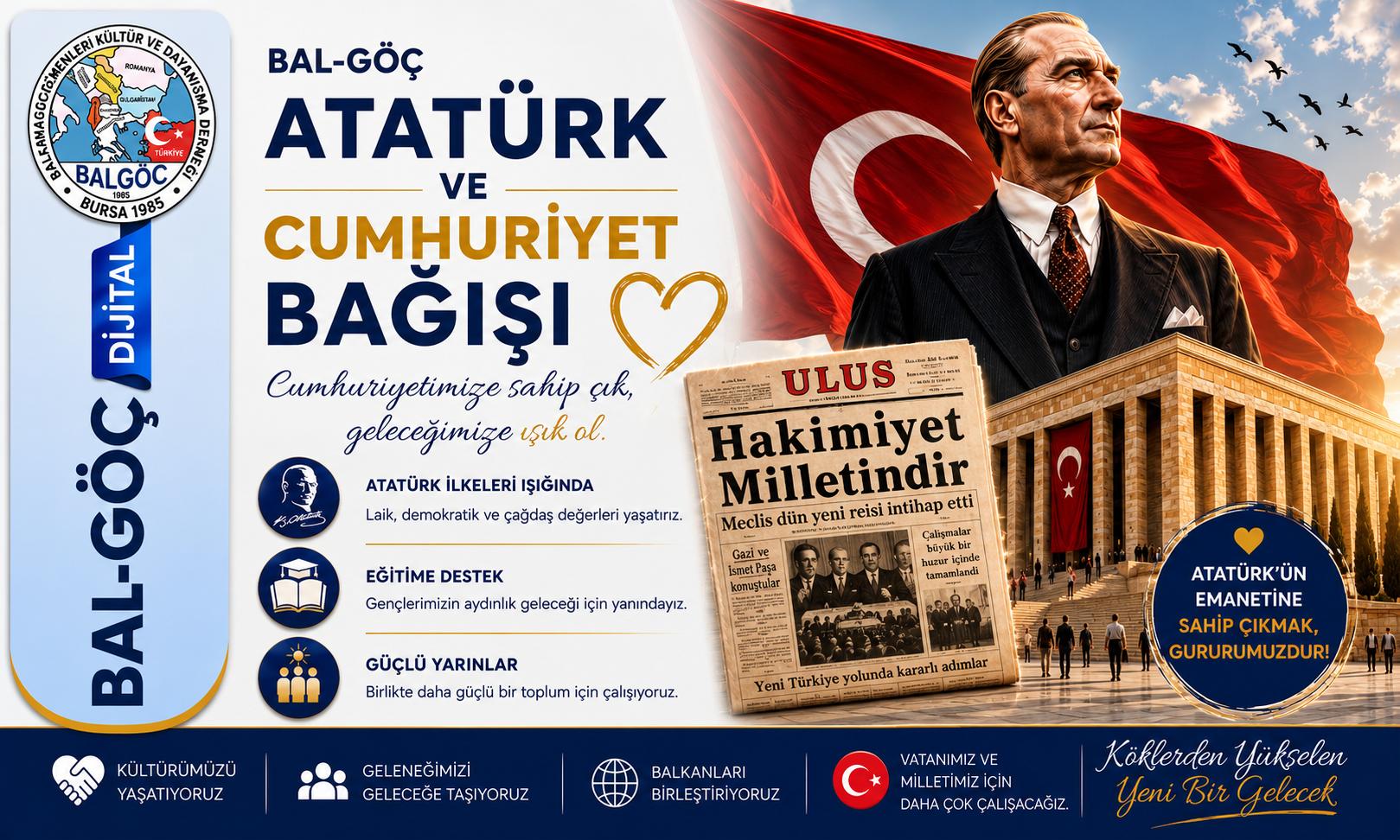 Atatürk ve Cumhuriyet Bağışı