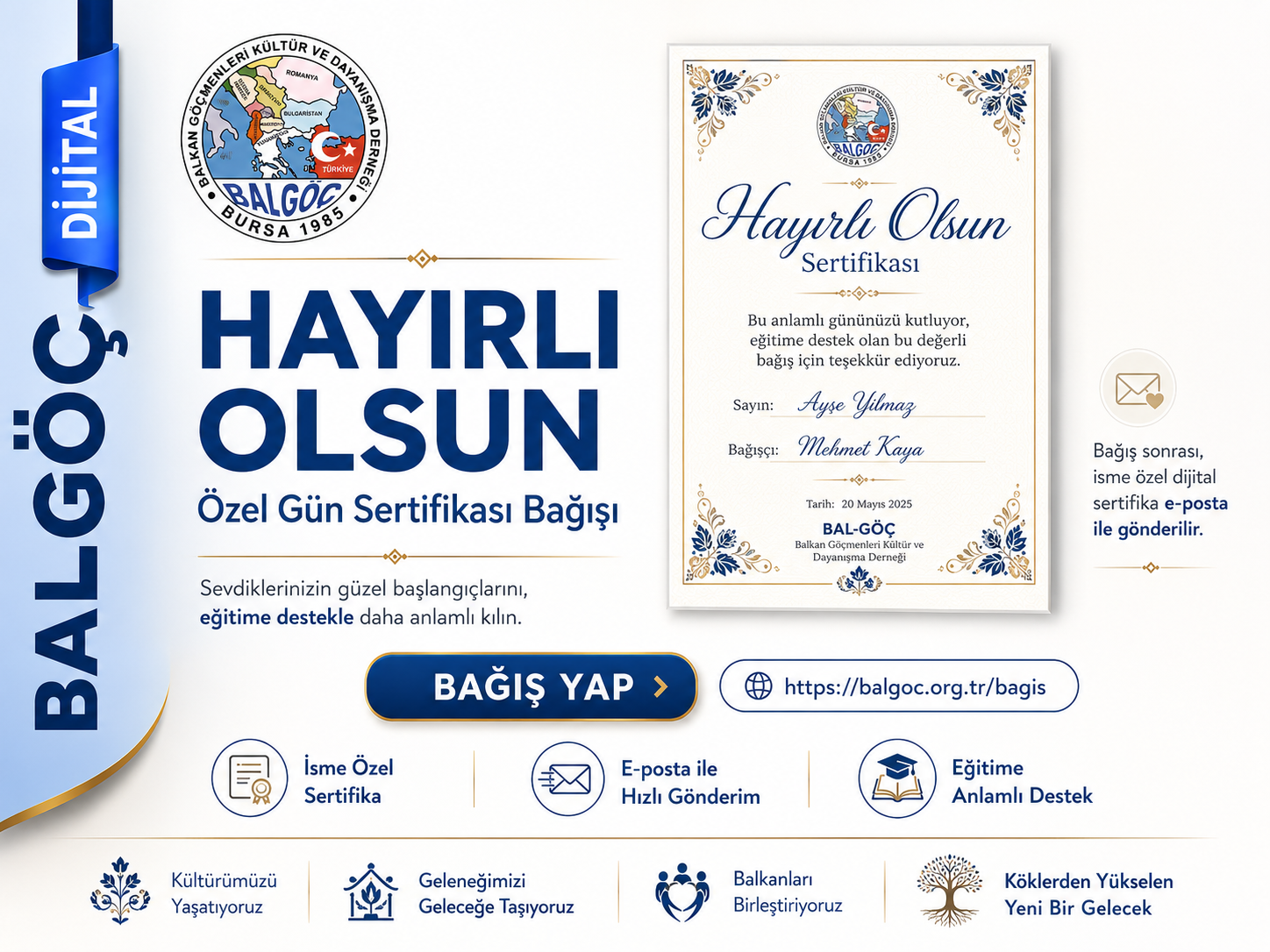 Hayırlı Olsun Sertifikası